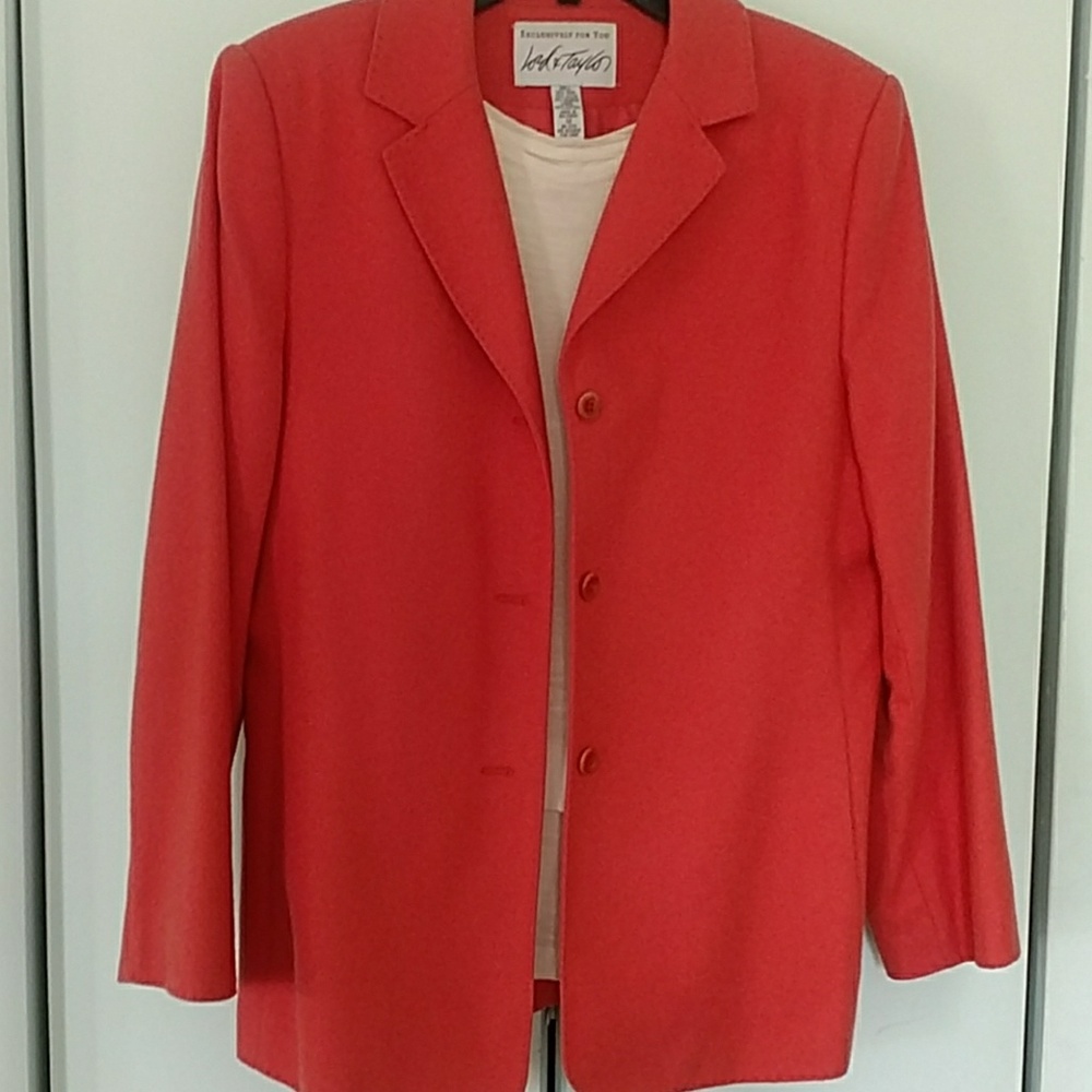Lord and Taylor 3 button blazer, Size 12